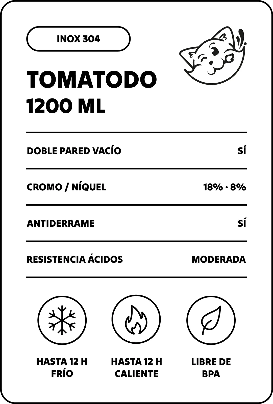 Ficha técnica SUMAQ Cumbre 1200 ML